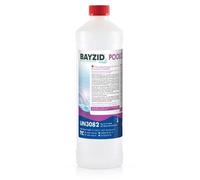 Höfer Chemie 3 x 1 L BAYZID® Poolclear - Élimine Les Troubles de l’Eau pour filtres à Cartouche et balles filtrantes