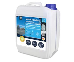 Höfer Chemie 4 x 5 L Antigel pour Vitres Premium -60°C Concentré | Polycarbonate Compatible avec Parfum Frais d'Agrumes - Visibilité Parfaite Sans Traces - Protège les Gicleurs