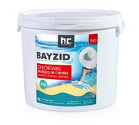 Höfer Chemie 5 kg BAYZID pastilles de Chlore pour Piscine 20 g HAUTEMENT EFFICACES Rapidement solubles