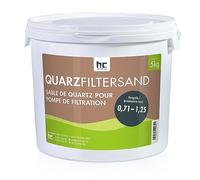 Höfer Chemie 5 kg Sable de Quartz Premium pour Filtre de Piscine 0,71-1,25