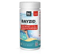 Höfer Chemie 6 x 1 kg Pastilles de Chlore pour Piscine 20 g, Hautement Efficaces, Rapidement solubles avec Une teneur en Chlore Actif de 56%, pH Neutre, sans Calcaire, Désinfection Puissante