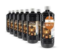 Höfer Chemie 60 x 1 L Huile pour Lampes à Pétrole - Efficace