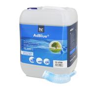 Höfer Chemie AdBlue 1 x 10L avec bec verseur - solution d'urée pour voitures diesel - bidon avec bec verseur - réduit les oxydes d'azote toxiques