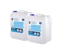 HÖFER CHEMIE Alcool Isopropylique Pur 2 x 10 L (20L)- Isopropanol 99,9% pour le Nettoyage et le Dégraissage - Solvant Puissant - Multiusage