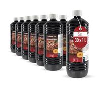 Höfer Chemie Allume-Feu Liquide pour Barbecue 30 x 1 L - Paraffine Inodore