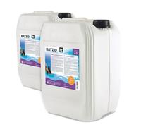 Höfer Chemie BAYZID 2 x 20 L (40 l) Liquide floculant pour Piscine pour Une Eau cristalline - Facile à Utiliser + très Efficace Contre la turbidité