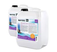 Höfer Chemie BAYZID 2 x 5 L (10 l) Liquide floculant pour Piscine pour Une Eau cristalline - Facile à Utiliser + très Efficace Contre la turbidité