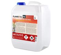 Höfer Chemie Bioéthanol 16 x 5 L (80 L) 100% de Haute Pureté pour Cheminée à Éthanol, Godets à Éthanol, Feu de Table et Braséros