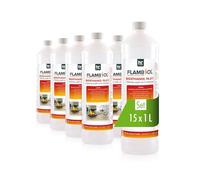 Höfer Chemie Bioéthanol 96,6% Premium 15 x 1 L - sans Fumée Ni Odeur