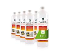 Höfer Chemie Bioéthanol 96,6% Premium 6 x 1 L - sans Fumée Ni Odeur