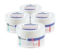 Höfer Chemie Chlore Multifonction 5 en 1 pour Piscine - Qualité Premium | Bloc de 500 g (Lot de 4) - Désinfection, Régulation du pH, Anti-Algues, Clarifiant et Nettoyant - Redonne une Eau Étincelante