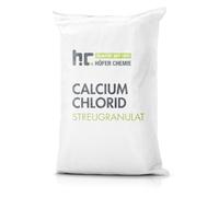 Höfer Chemie® Chlorure de Calcium Polyvalent, Sel de Déneigement et Déshumidificateur - Sac de 25 KG, Efficace Jusqu’à -20° C