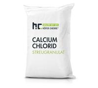 Höfer Chemie® Chlorure de Calcium Polyvalent, Sel de Déneigement et Déshumidificateur - Sac de 25 KG, Efficace Jusqu’à -20° C, Écologique et Haute Performance