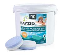 Höfer Chemie Galets de Chlore 1 x 5 kg pour Piscine à Dissolution Lente | Chlore Multifonction 6 en 1 pour une Désinfection Régulière et Efficace - Traitement Complet Tout-en-Un