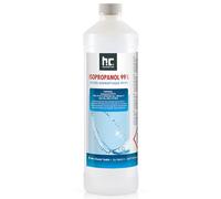 HÖFER CHEMIE Isopropanol 99,9% 1 x 1 L - Alcool Isopropylique pour le Nettoyage et le Dégraissage - Solvant Puissant - Multiusage