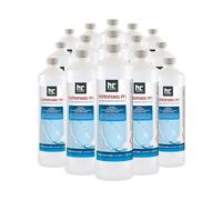 Höfer Chemie Isopropanol 99,9% (IPA) 15 X 1 L - Alcool Isopropylique pour le Nettoyage et le Dégraissage - Solvant Puissant - Multiusage