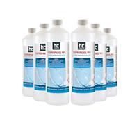 Höfer Chemie Isopropanol 99,9% (IPA) 6 X 1 L - Alcool Isopropylique pour le Nettoyage et le Dégraissage - Solvant Puissant - Multiusage
