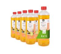 Höfer Chemie MICROACTIV Nettoyant Concentré à l'Huile d'Orange 6 x 1L - Dégraissant Universel, Élimine Graisses, Adhésifs et Taches - Fabriqué en Allemagne