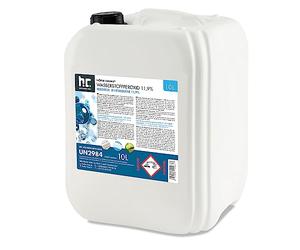 Höfer Chemie® Peroxyde d'hydrogène 11,9% - Bidon de 10 L Stabilisé avec Bouchon de Sécurité