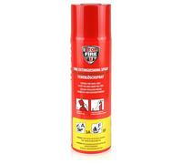 Höfer Chemie Spray d'Extinction d'Incendie 0,5 kg (1 x 500 g) - Extincteur Polyvalent pour Maison, Voiture, Camping, Barbecue, Installations Électriques - Biodégradable