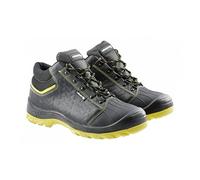 Högert Berkel S1 P SRC Chaussures de sécurité Orange ou Jaune, Noir, 41 EU