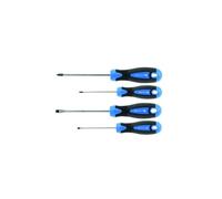 Högert Kit de tournevis HT1S094 – Lot de 4 tournevis magnétiques à fente
