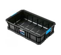 Högert Technik - Boite à Outils Basse HT7G511, Outils Bricolage, Boîte à Outils avec une Capacité de Charge jusqu'à 50 kg, Trousse a Outils, Fermetures Robustes en ABS, Construction Modulaire