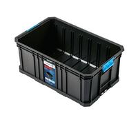 Högert Technik - Boite à Outils Haute HT7G512, Outils Bricolage avec 4 Trous, Montage Mural, Boîte à Outils avec une Capacité de Charge jusqu'à 50 kg, Fermetures ABS, Construction Modulaire