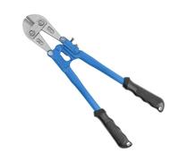 HÖGERT TECHNIK Cisaille à tiges 350 mm, pince coupe-boulons, lames en chrome-molybdène, 57-62 HRC, poignées antidérapantes, pour construction et industrie
