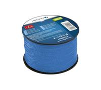 Högert Technik - Cordon de maçonnerie 50 m - Cordon de maçonnerie bleu - Ø 1,5 mm - Indéchirable & résistant - Sur bobine/cordon de redressement/cordon de construction/fil d'appoint/cordon de pavage