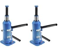 Högert Technik Cric hydraulique 5 tonnes 225-450 mm (Lot de 2)