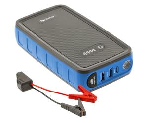 Högert Technik - Démarreur 400 A | Aide au démarrage Power Bank Batterie Booster Starter Powerbank | Courant de démarrage : 400 A, Courant de crête : 800 A