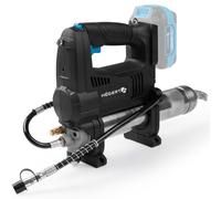 Högert Technik Graisseur sans Fil 18V, 680 Bar, 280 g/Min, Pistolet à Graisse avec LED, Vitesse Variable, Valve de Purge, Sangle, pour Atelier, Chantier et Agriculture