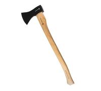 HÖGERT TECHNIK Hache Polyvalente 1200 g avec Manche en Bois de Noyer américain, pour fendre et Couper, Lame trempée 47-55 HRC, Fixation par Coin, DIN 5131