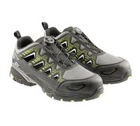 Högert Technik Homme Ht5k580-41 Sandales de sécurité, Noir/Vert, 41 EU