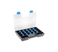 Högert Technik HT7G024 Boîte de rangement en acier Bleu/gris