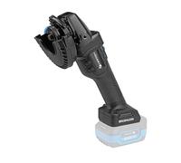HÖGERT TECHNIK Meuleuse d'angle sans fil 125 mm, moteur sans balais 18 V, 8000 tr/min, dispositif de protection sans outil, interrupteur à deux niveaux, sans batterie, engrenage en métal