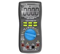 HÖGERT TECHNIK Multimètre numérique TRUE RMS avec mesure de la température jusqu'à 1000 °C, MIN/MAX, RELATIVE, LCD éclairé blanc, bande magnétique, pour électricien, atelier et diagnostic de véhicule
