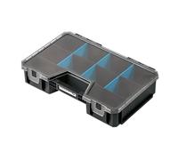 Högert Technik - Organisateur avec Compartiments HT7G510, Boite à Outils, Outils Bricolage, Couvercle en Polycarbonate, Séparateurs Ajustables, Boîte à Outils, Structure Modulaire