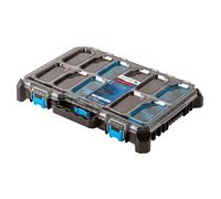 Högert Technik - Organisateur d'Outils Bas HTM HT7G507, Boite à Outils, Outils Bricolage, Malette à Outils, Boîte à Outils, 5 Tasses Fonctionnelles, Boîte à Outils, Construction Modulaire