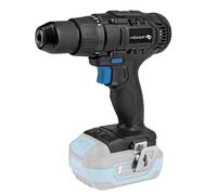 HÖGERT TECHNIK Perceuse-visseuse sans fil 18V, couple 50 Nm, mandrin Auto-Lock 13 mm, 21+1 réglages de couple, 2 vitesses, éclairage LED, sans batterie, engrenage métallique, idéale pour bois et métal