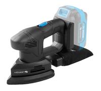 HÖGERT TECHNIK - Ponceuse Delta sans fil 18V, ponceuse triangulaire compacte pour bois, métal et plastique, ponceuse multifonction pour coins, bords et travaux de précision, sans batterie