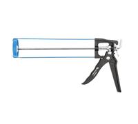 Högert Technik - Presse à cartouche - Seringue en silicone pour le traitement de toutes les cartouches d'étanchéité et de colle de 310 ml - Pistolet à calfeutrer - Force de pression: 1500 N