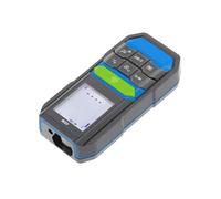 Högert Technik - Télémètre laser 40 m I Écran éclairé I Fonction mémoire des valeurs de mesure I Léger I Confortable I Ergonomique I Compact I Noir I HT4M322