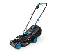 HÖGERT TECHNIK - Tondeuse à Gazon sans Fil 18V, 32 cm, électrique sans balais avec bac de ramassage, Tondeuse de Jardin compacte pour Petites et Moyennes pelouses, sans Batterie