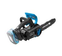 HÖGERT TECHNIK - Tronçonneuse sans fil compacte brushless, tronçonneuse à batterie pour jardinage, coupe du bois, bois de chauffage et élagage des arbres, tronçonneuse mobile pour jardin et terrain