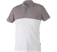Högert Technik Urft Polo, Asphalte Blanc, XXL Hommes