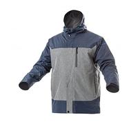 Högert Technik Veste de pluie pour homme, parka, imperméable, 5000 mm, H₂O, respirante, coupe-vent, veste d'extérieur légère avec capuche et réflecteurs, pour le sport et les loisirs