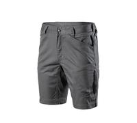 Högert Technik - WURNITZ Short de Protection élastique pour Homme - Gris foncé - Taille M (50) - Pantalon de Protection Professionnel WURNITZ - Pantalon de Travail Flexible et Confortable - Pantalon