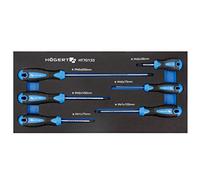 Högert Technique HT7G133 Jeu de tournevis PH 6